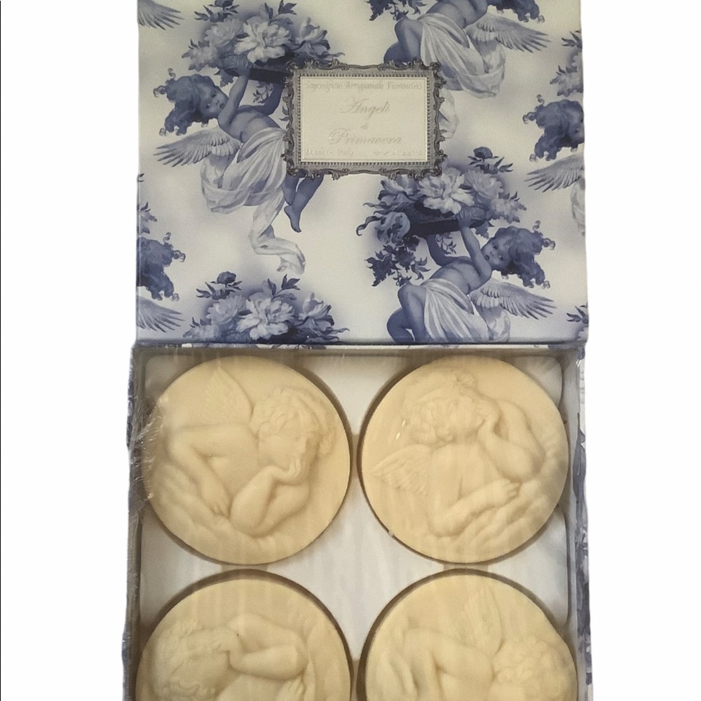 Saponificio Artigianale Florentino Angeli de Privavera 4 cherub cherubim soaps
